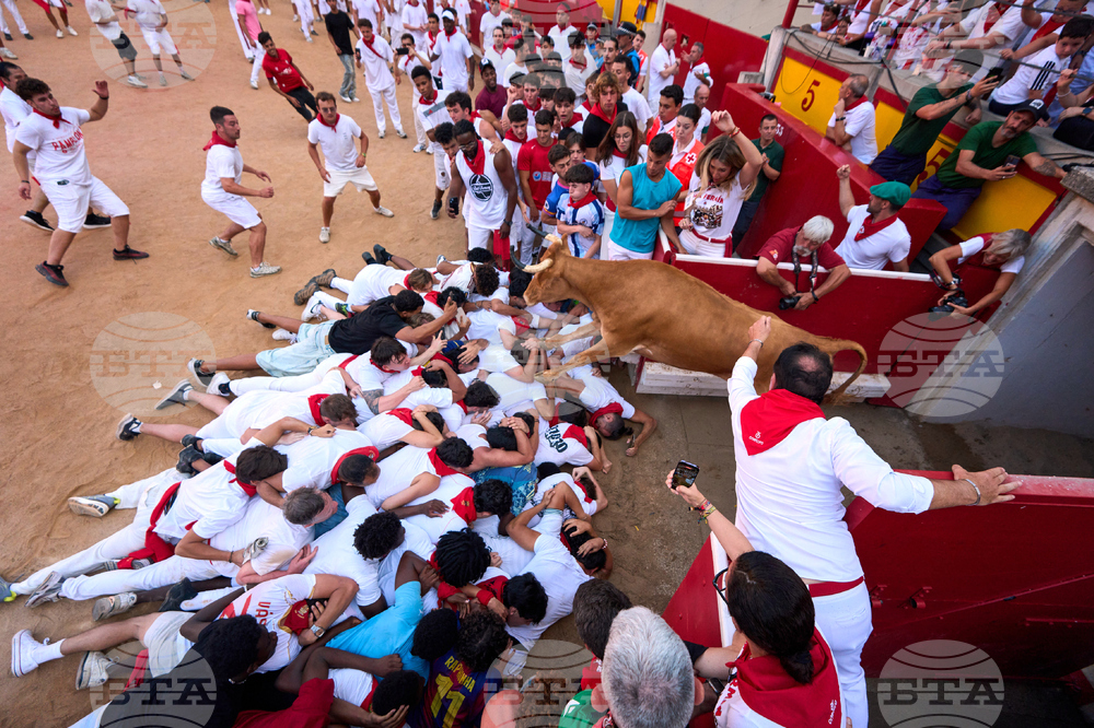 Spain Running of the Bulls