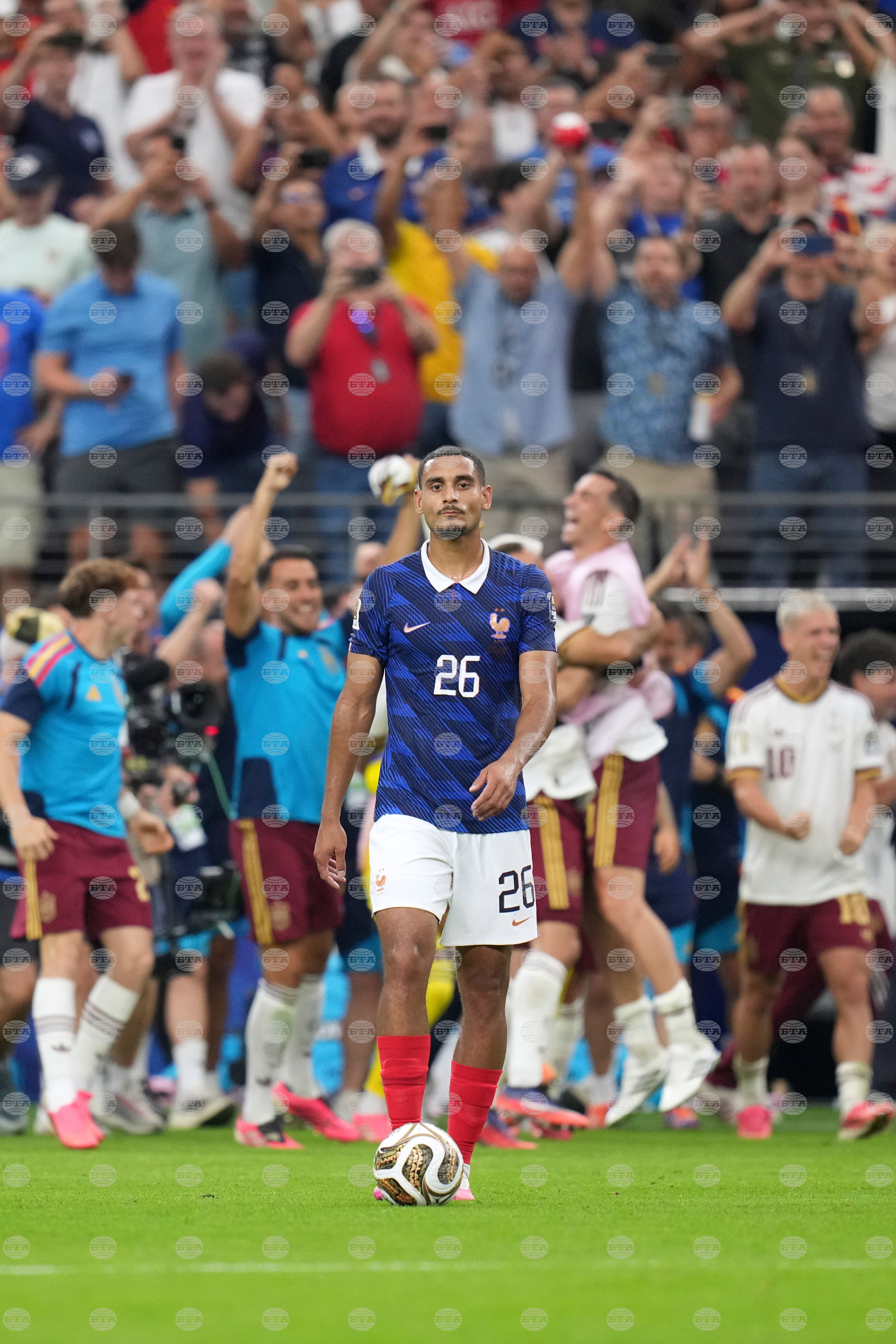 APTOPIX Spain France WCup Soccer