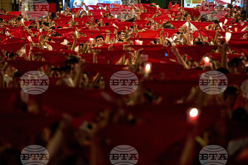Spain Running of the Bulls