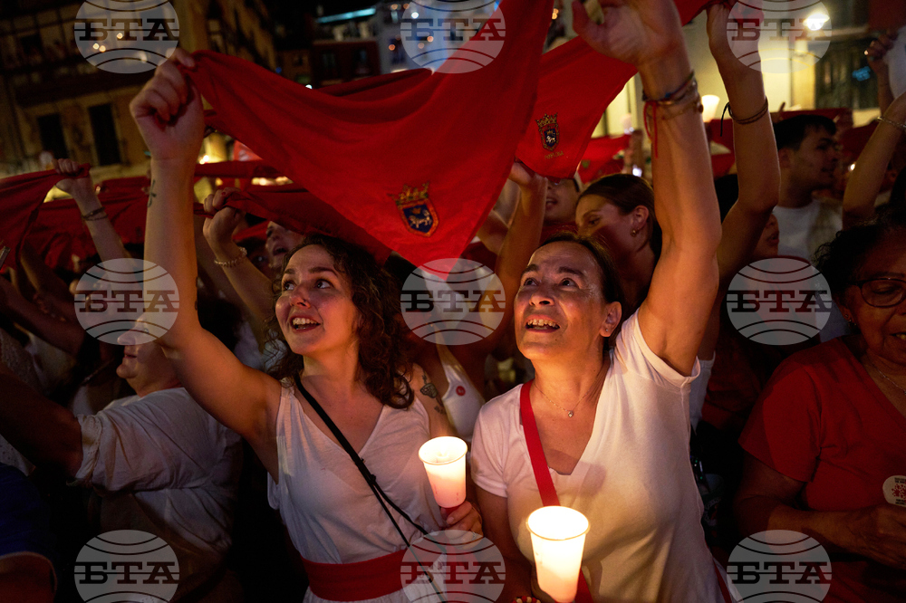 Spain Running of the Bulls