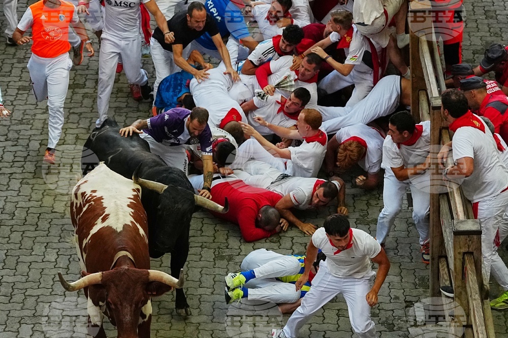 Spain Running of the Bulls