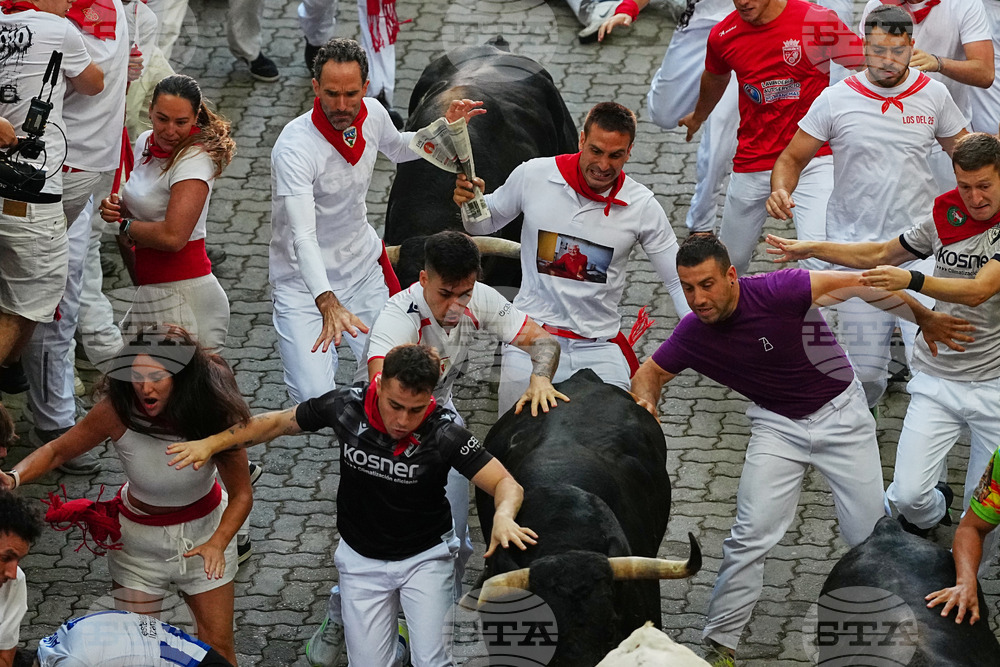 Spain Running of the Bulls