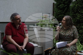 „Къща за литература и превод”  - Захари Карабашлиев - Душко Кръстевски - разговор