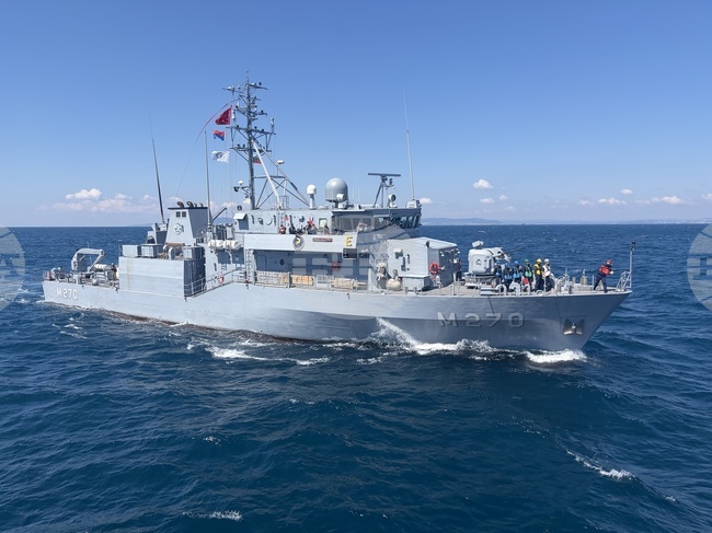 Ships Take Part in Breeze 2026 Naval Exercise