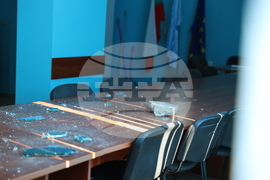 Благоевград - ДПС - офис - вандалска проява
