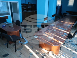 Благоевград - ДПС - офис - вандалска проява
