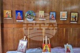 Чепеларе - благотворителна изложба - икони