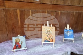 Чепеларе - благотворителна изложба - икони