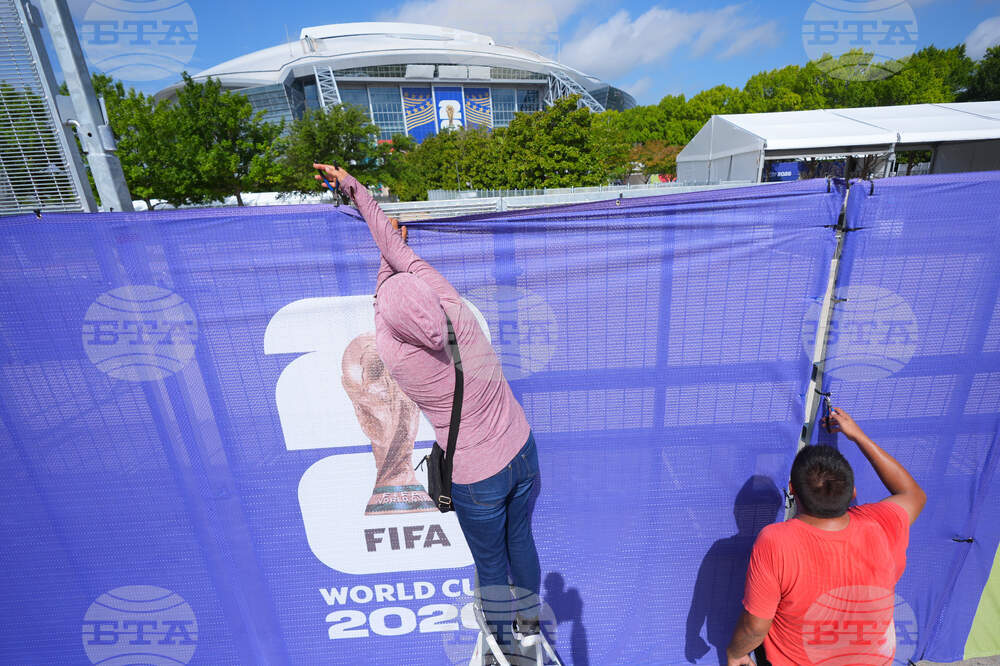 WCup Dallas Stadium Signage