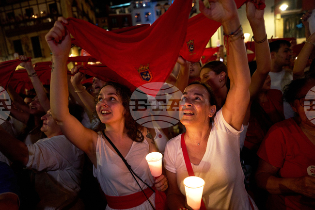 Spain Running of the Bulls