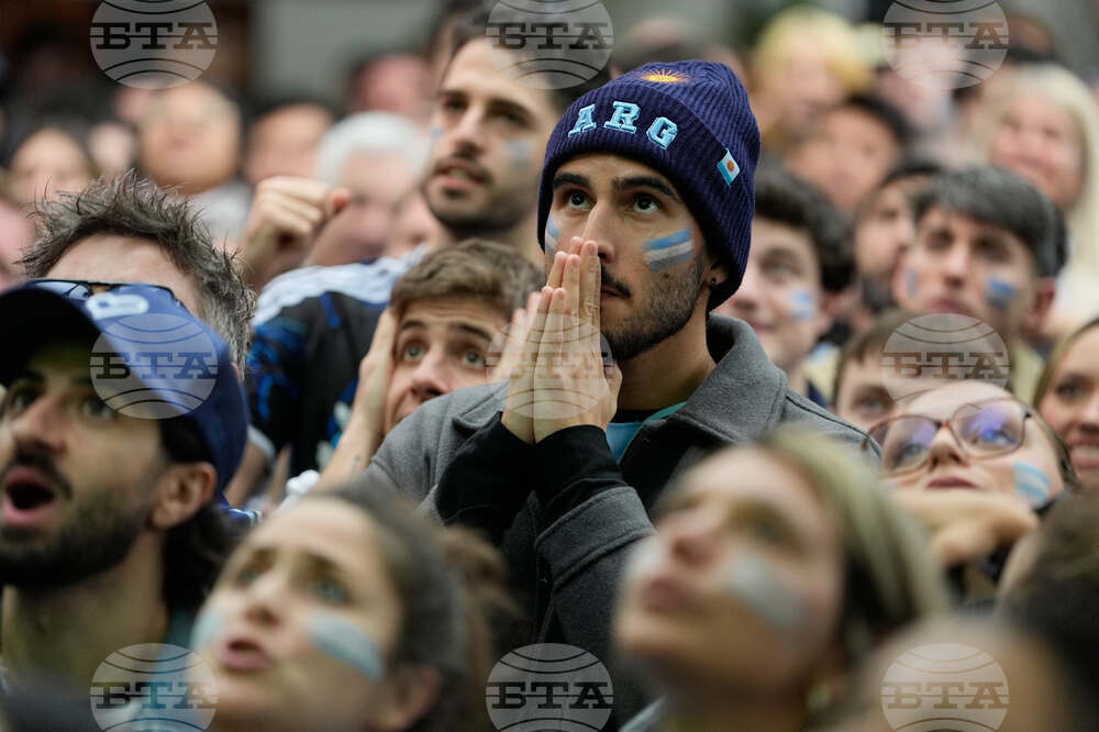 APTOPIX Argentina WCup Soccer Reaction