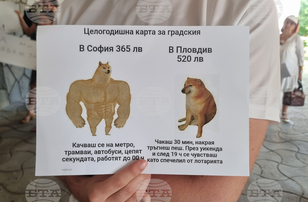 Пловдив - протест - гражданска инициатива „Пловдив град за хората“ - устойчив градски транспорт