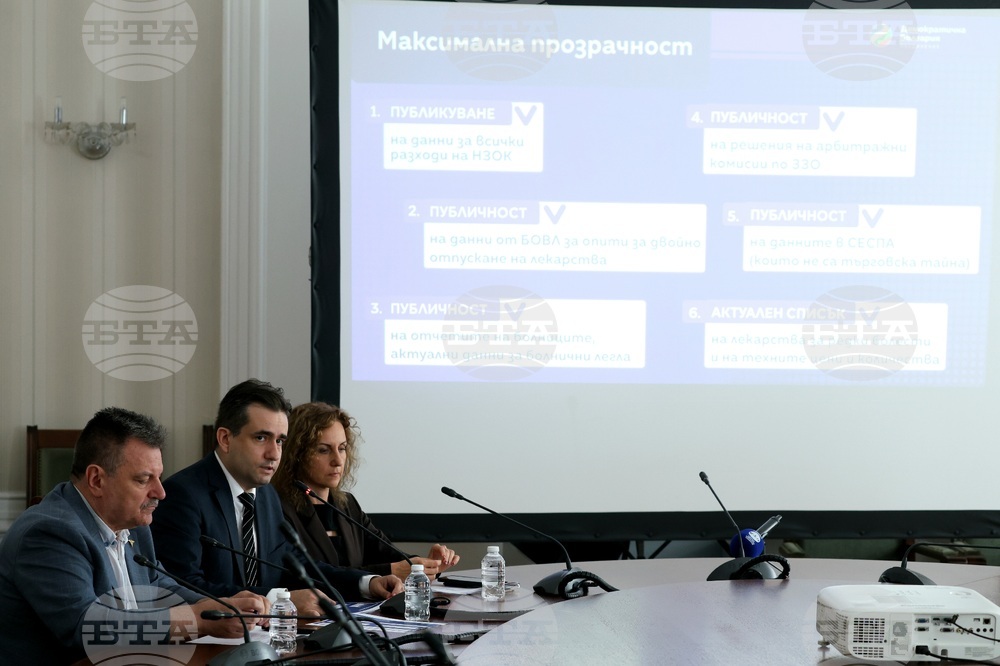 Народно събрание - „Демократична България” - мерки - представяне