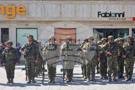 Стара Загора - военно формирование от Въоръжените сили на Република България - церемония