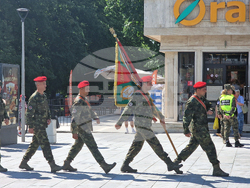 Стара Загора - военно формирование от Въоръжените сили на Република България - церемония