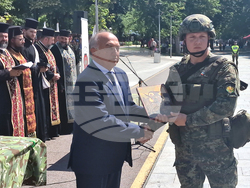 Стара Загора - военно формирование от Въоръжените сили на Република България - церемония