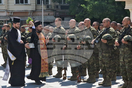 Стара Загора - военно формирование от Въоръжените сили на Република България - церемония