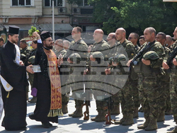 Стара Загора - военно формирование от Въоръжените сили на Република България - церемония