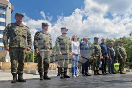 Стара Загора - военно формирование от Въоръжените сили на Република България - церемония