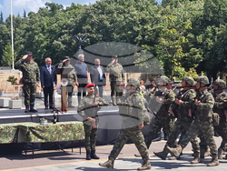 Стара Загора - военно формирование от Въоръжените сили на Република България - церемония