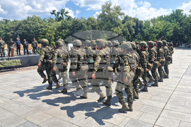 Стара Загора - военно формирование от Въоръжените сили на Република България - церемония