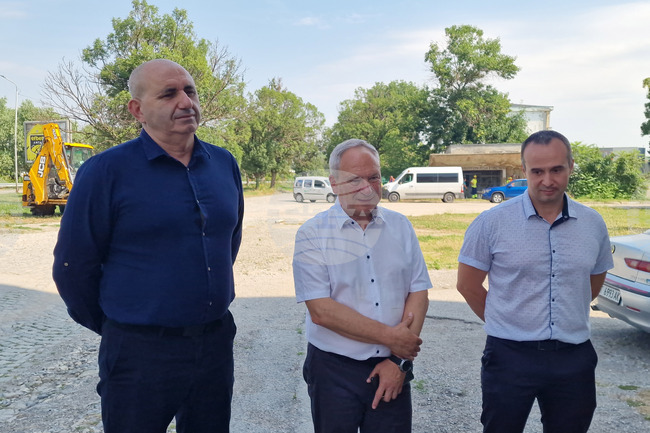 Търговище - започващ ремонт - брифинг