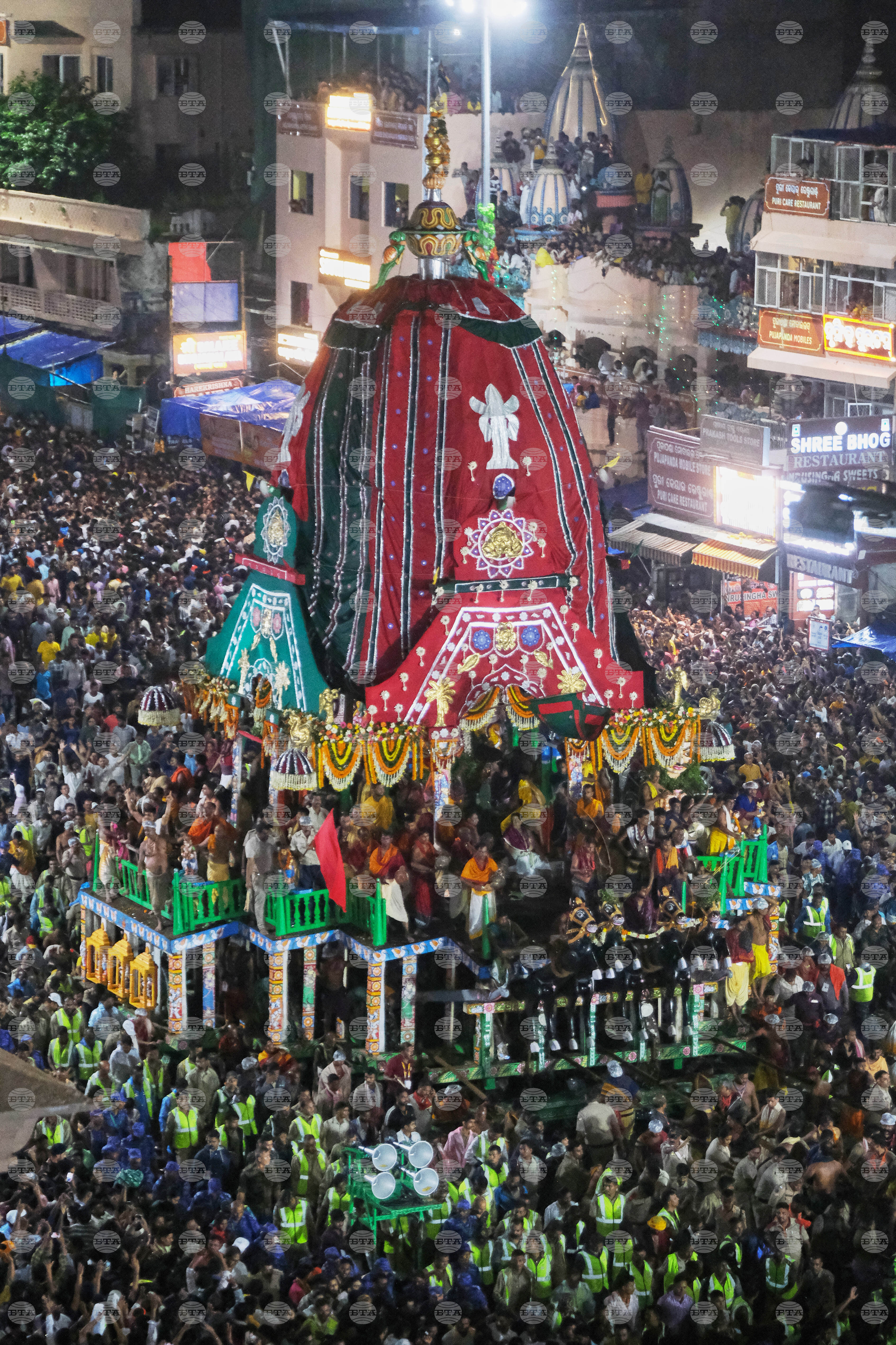 India Chariot Procession