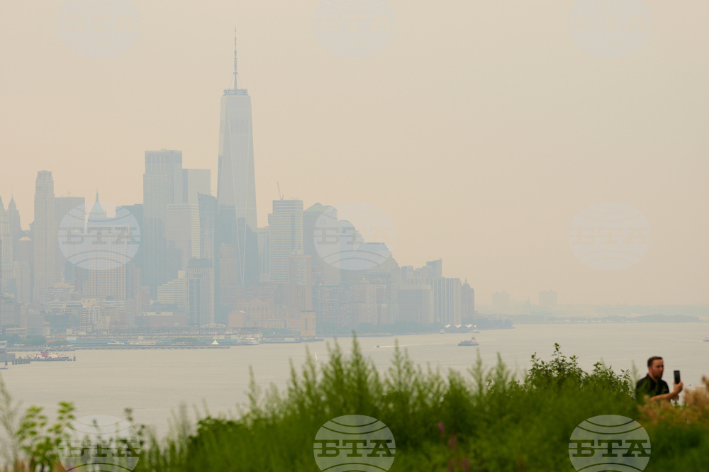 New York Climate Widlfires Smoke