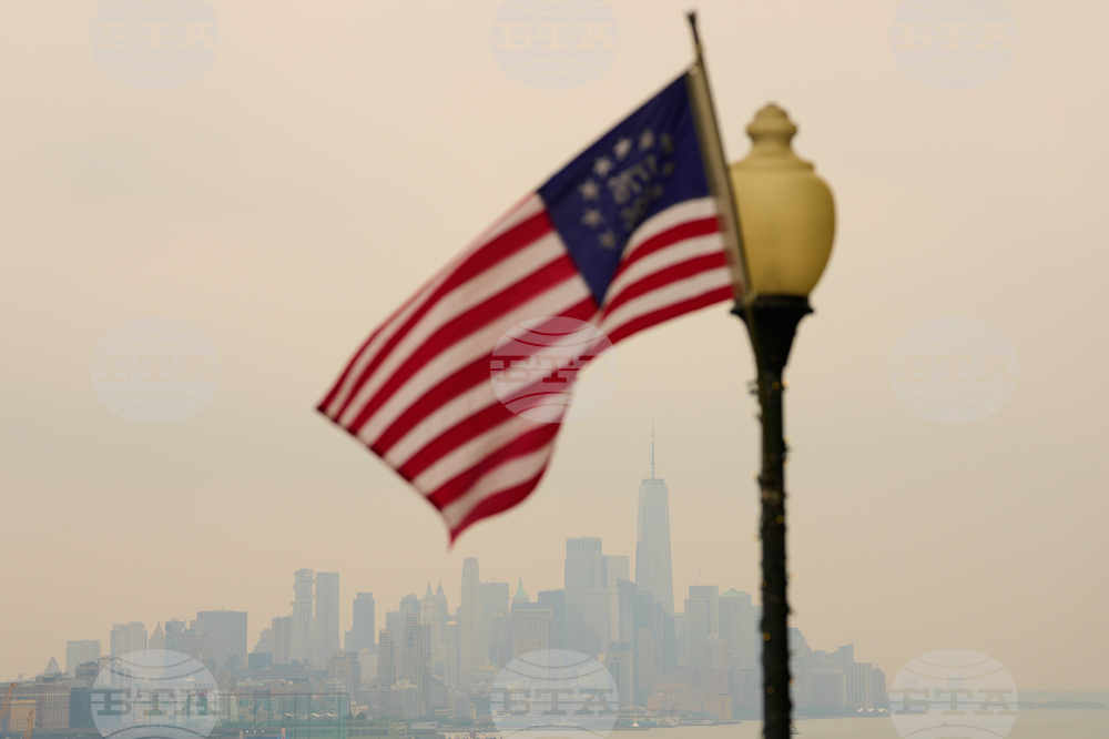New York Climate Widlfires Smoke