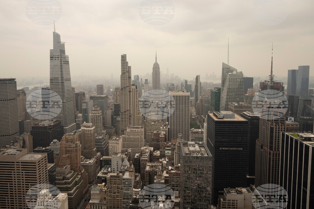 New York Climate Wildfires Smoke