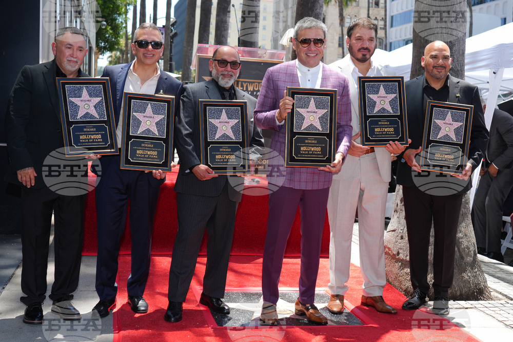 Intocable Hollywood Walk of Fame