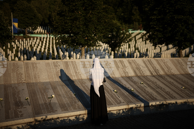 APTOPIX Bosnia Srebrenica Anniversary
