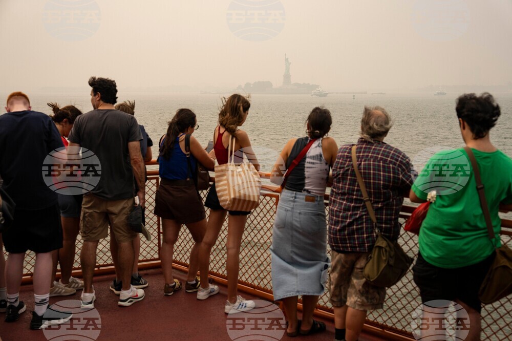 New York Climate Wildfires Smoke