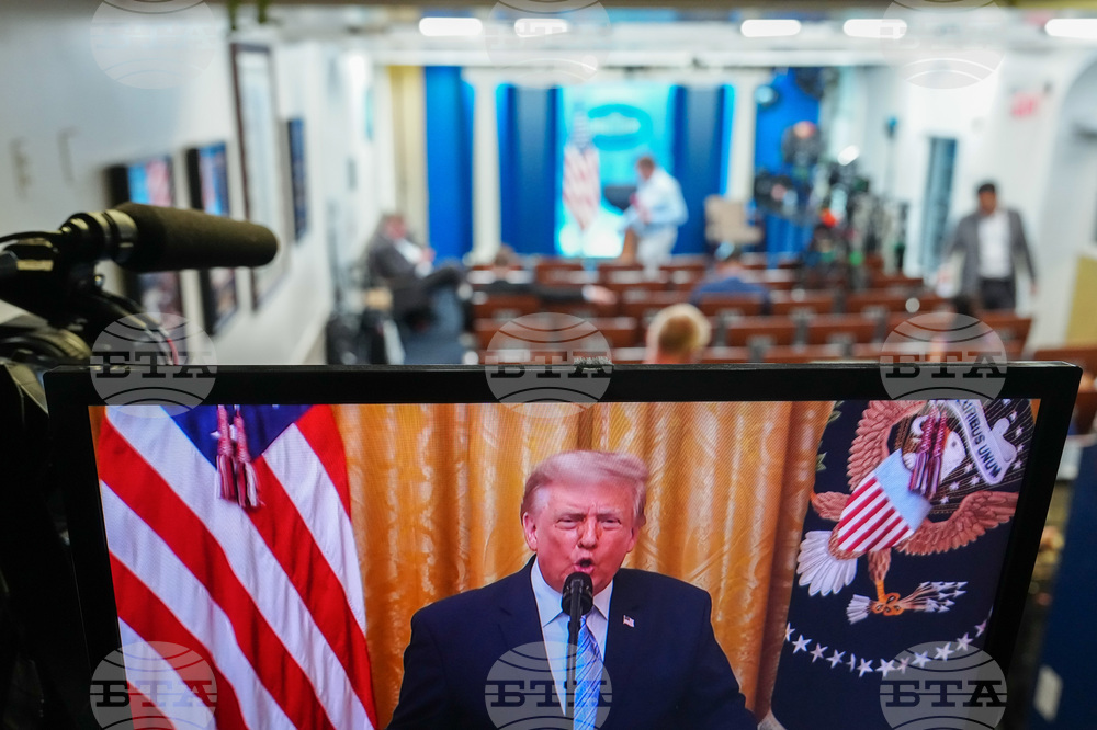 APTOPIX Trump Speech