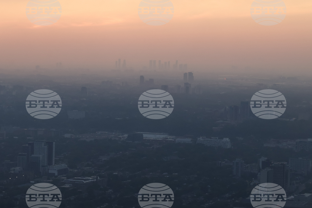 Toronto Climate Wildfires Smoke