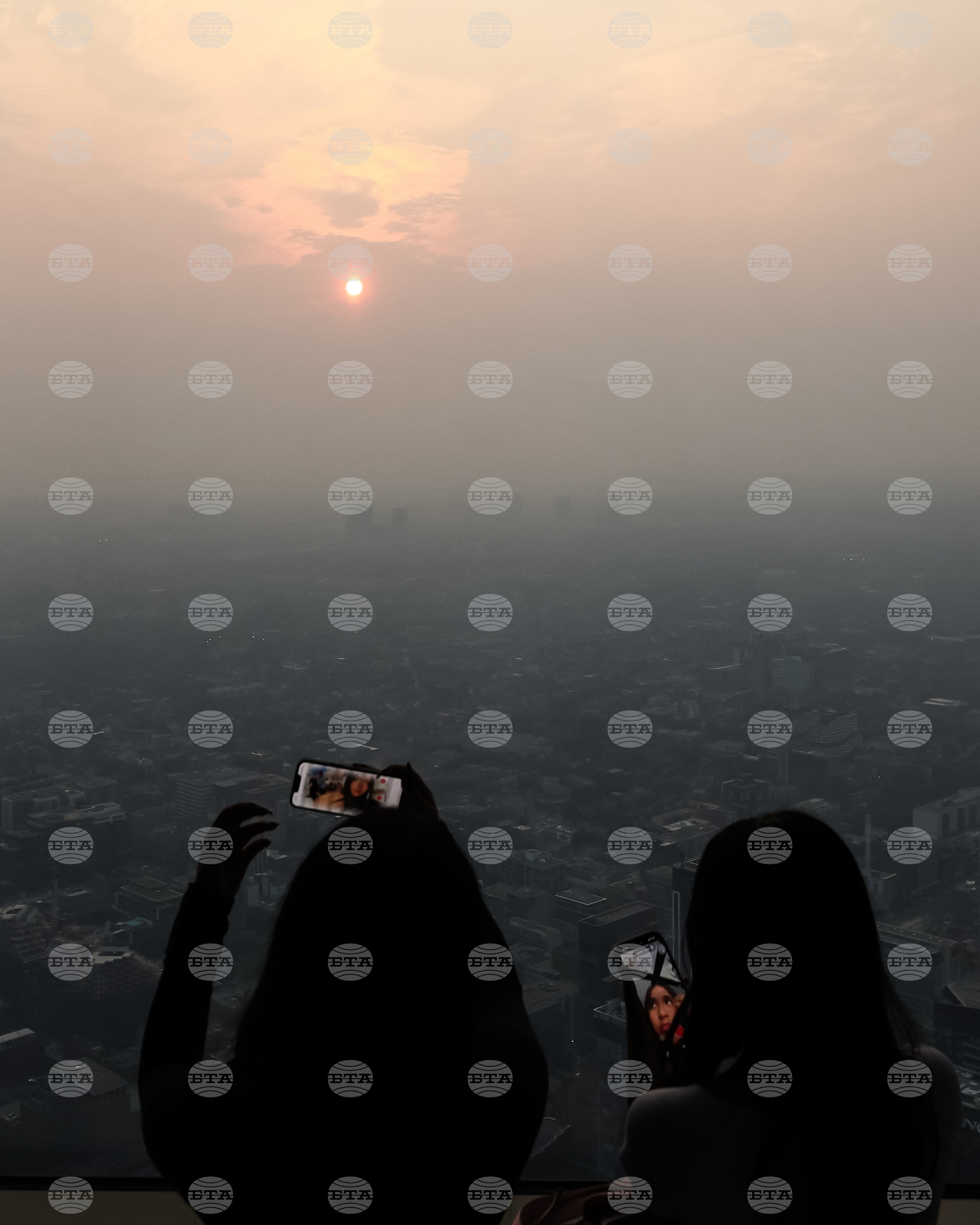 Toronto Climate Wildfires Smoke