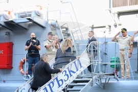 Бургас - пристанище - Национално военноморско учение с международно участие „Бриз“ 2026 - демонстрация
