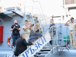 Бургас - пристанище - Национално военноморско учение с международно участие „Бриз“ 2026 - демонстрация