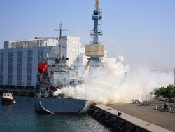 Бургас - пристанище - Национално военноморско учение с международно участие „Бриз“ 2026 - демонстрация