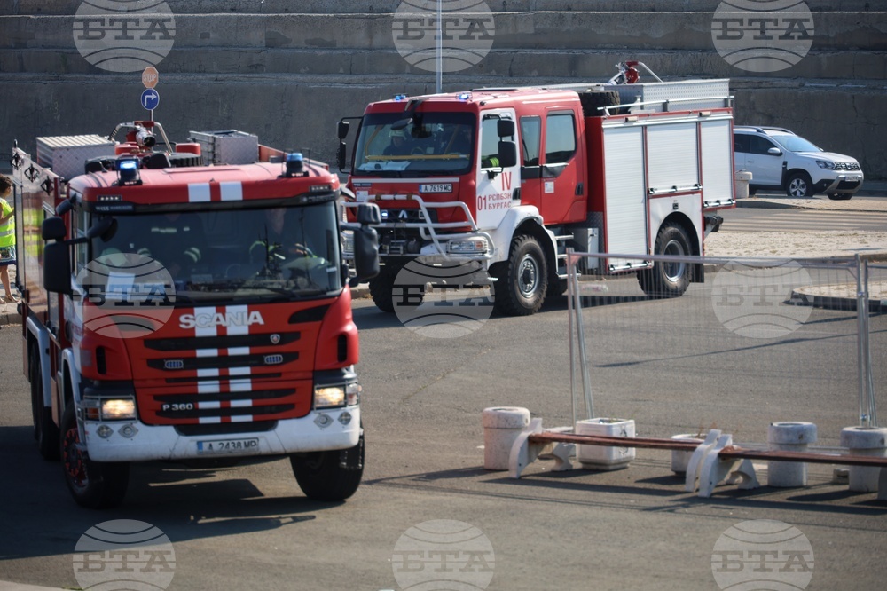 Бургас - пристанище - Национално военноморско учение с международно участие „Бриз“ 2026 - демонстрация