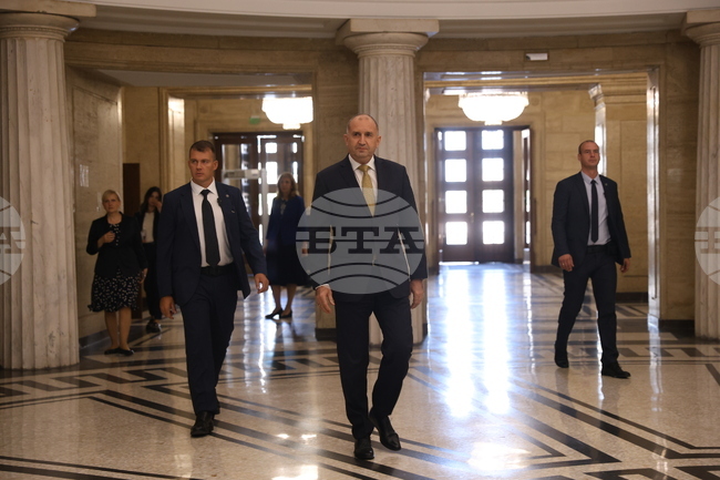 Народно събрание - Румен Радев - изявление
