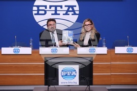 Национален пресклуб на БТА София - Министерство на външните работи (МВнР) - шрифт ЛИК