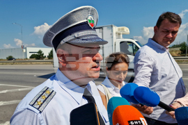 Столична дирекция на вътрешните работи - акция - спрени камиони
