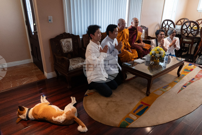 Walk for Peace Buddhist Monk
