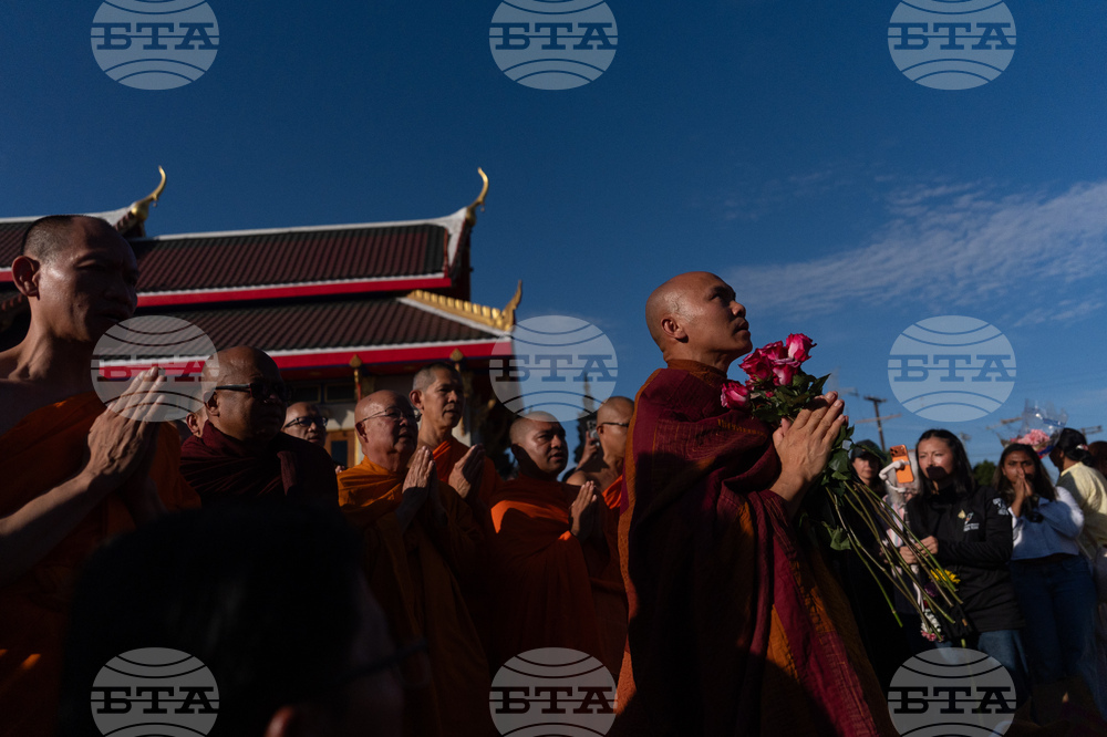Walk for Peace Buddhist Monk