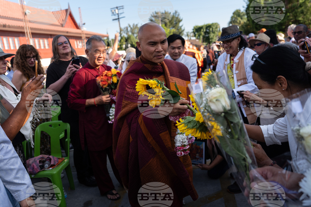 Walk for Peace Buddhist Monk