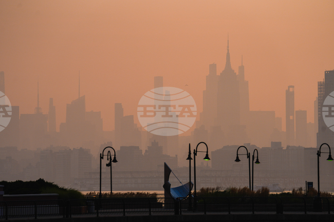 Climate Wildfires Smoke New York