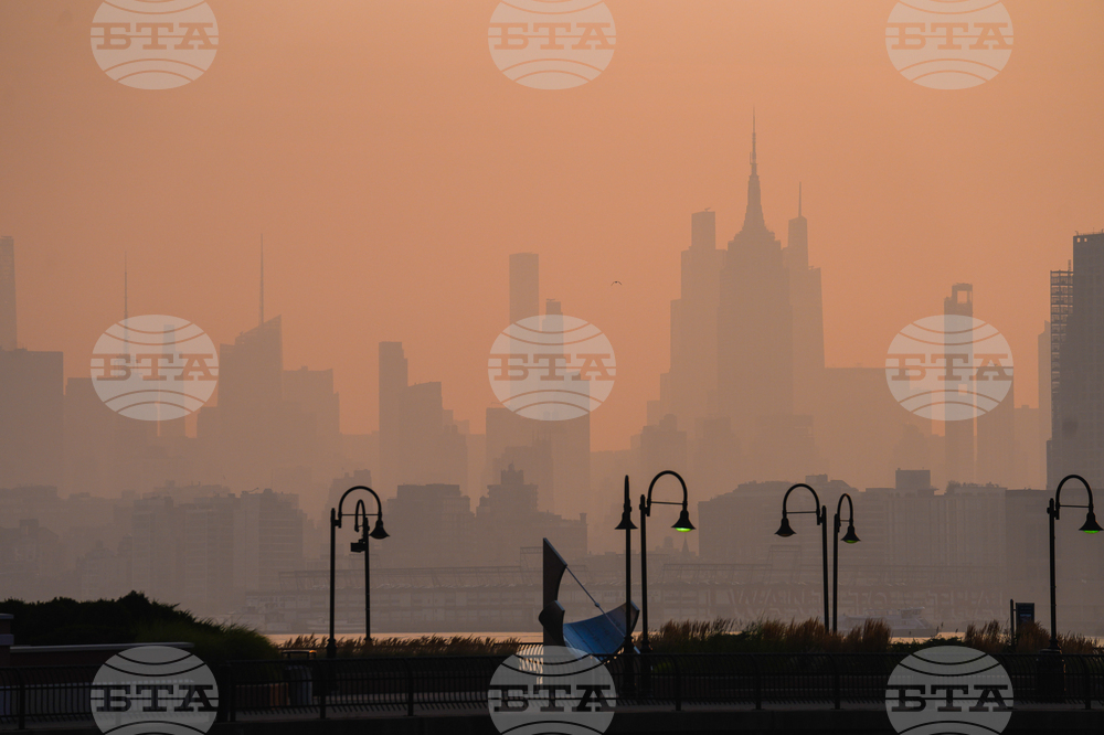 Climate Wildfires Smoke New York