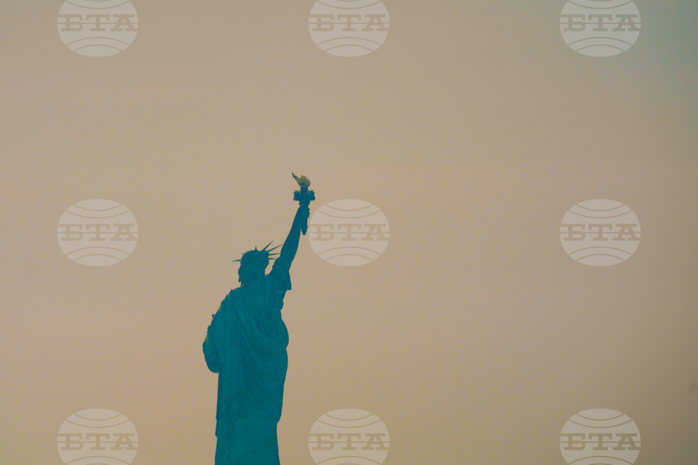 Climate Wildfires Smoke New York