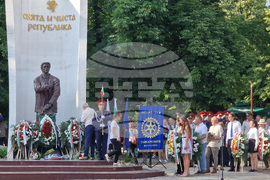 Търговище - Васил Левски - паметник - откриване